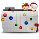 Folder - Xmas Santa with Bag icon